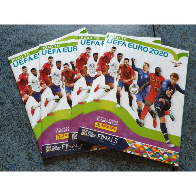 Panini Album vide Road to Euro 2020