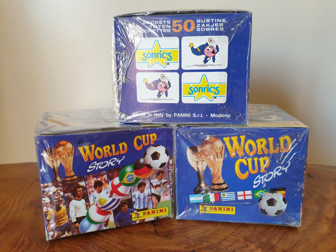 Sonrics World Cup Story par boîte 