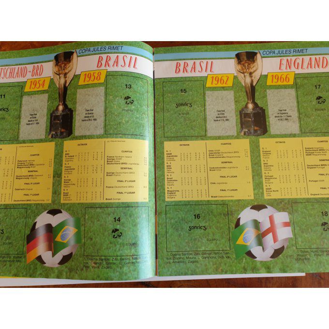 Panini WorldCup Story Set complet 228 images