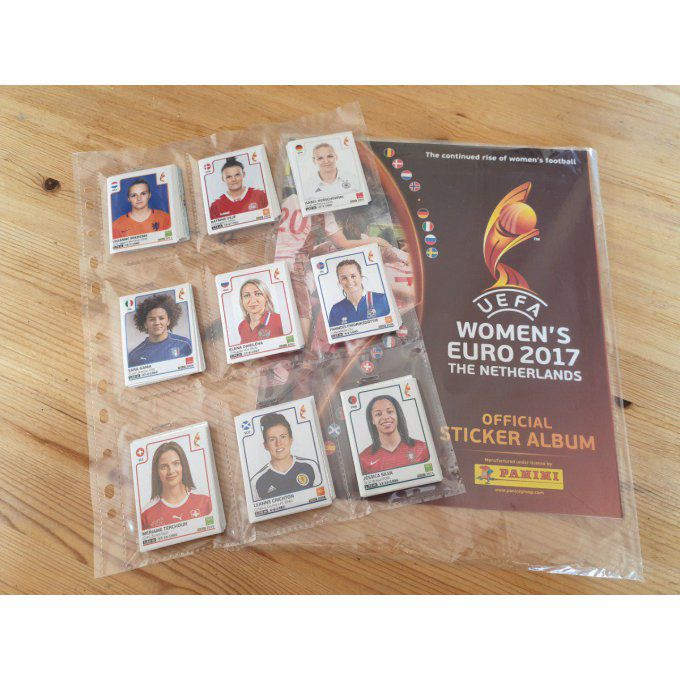 Panini Women Euro 2017 Set complet 334 images