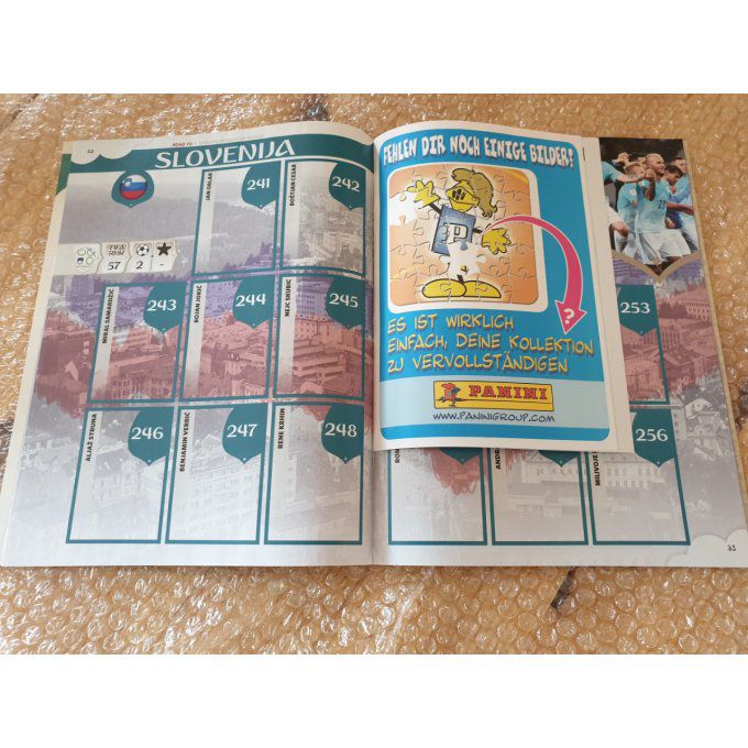 Panini Album vide Road to Russie 2018 (D)