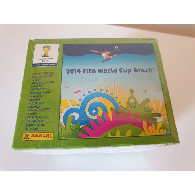Panini Brazil 2014 par boîte version verte