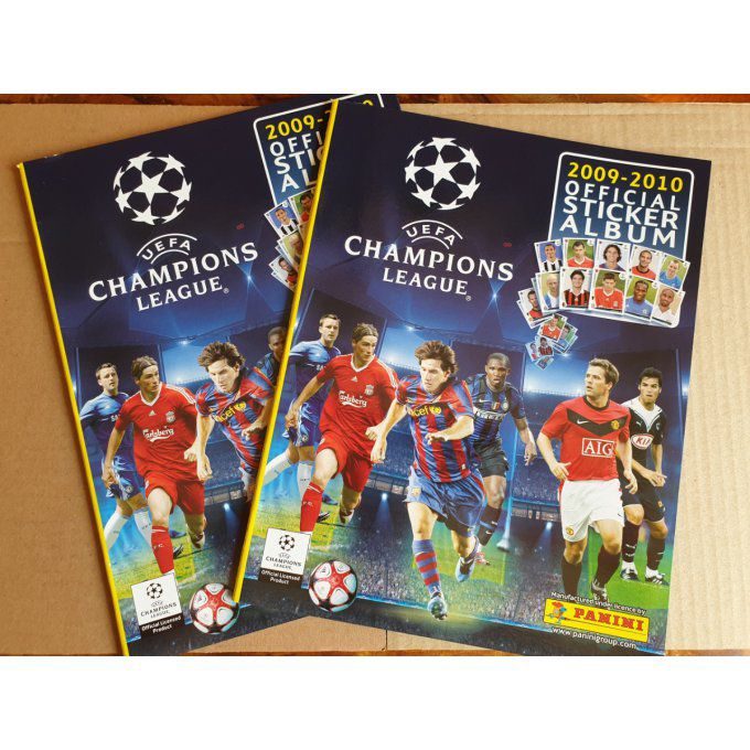 Panini Champions League 2009/2010 Album Vide