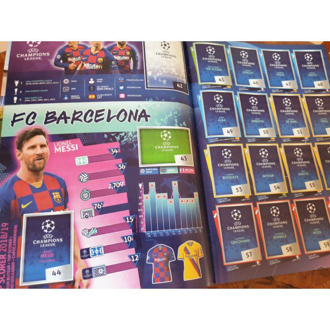 Topps Champions League 2019/2020 Album vide