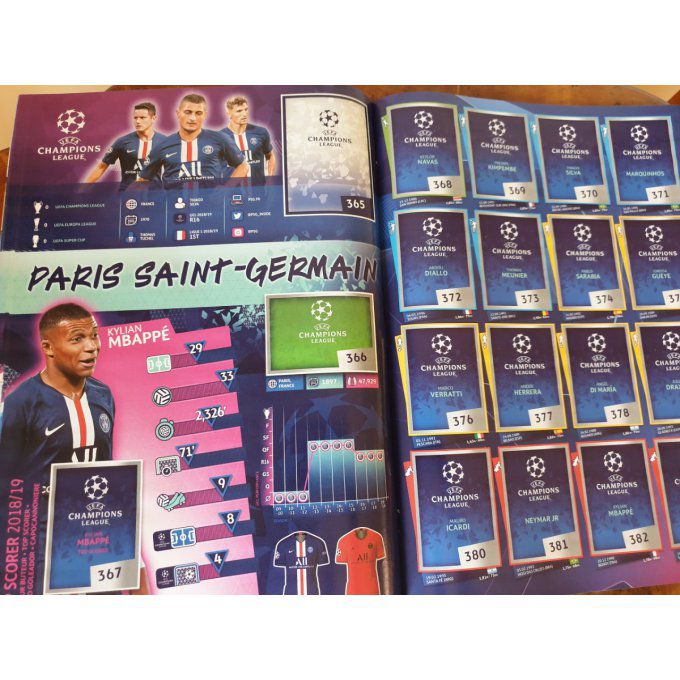 Topps Champions League 2019/2020 Album vide