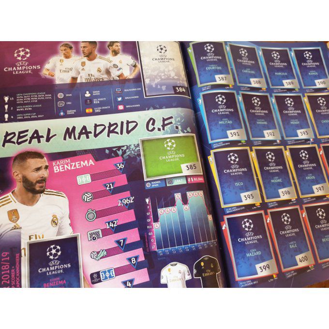 Topps Champions League 2019/2020 Album vide