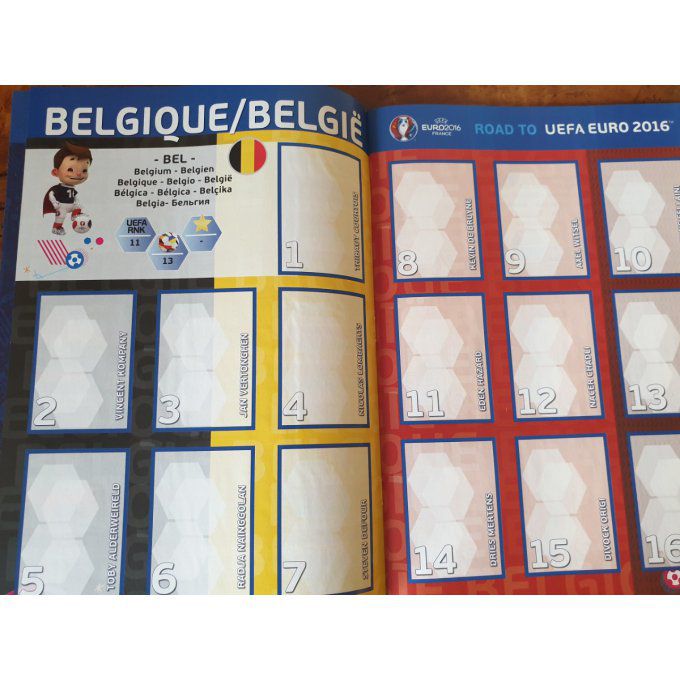 Panini Road to EURO 2016 Set complet 384 images