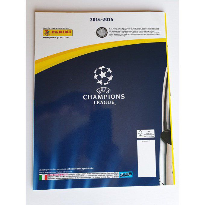 Panini Champions League 2014/2015 Album vide