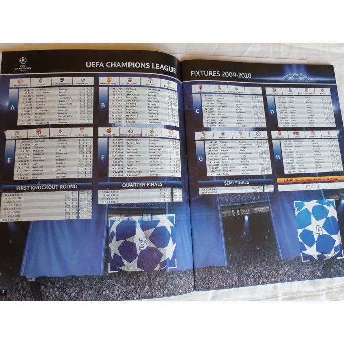 Panini Champions League 2009/2010 set complet