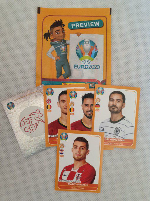 Panini Euro 2020 Preview par Pochette Inter. Version Balcan