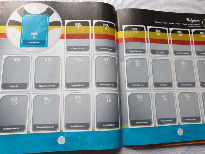 Panini Album vide UEFA EURO 2020 Preview Allemagne