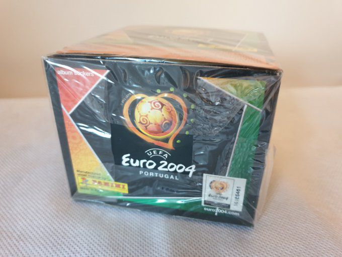 Panini Euro 2004 box 50 pochettes autre version