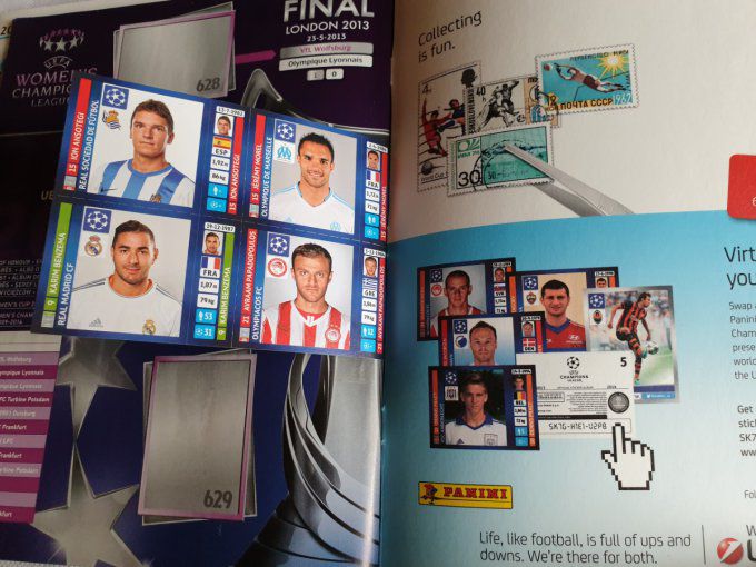 Panini Champions League 2013/2014 Album vide IT