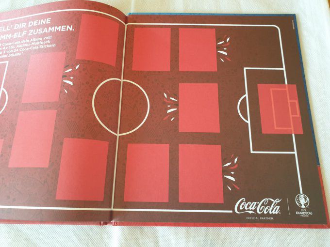 Panini Album vide Euro 2016 Hard Cover (D)