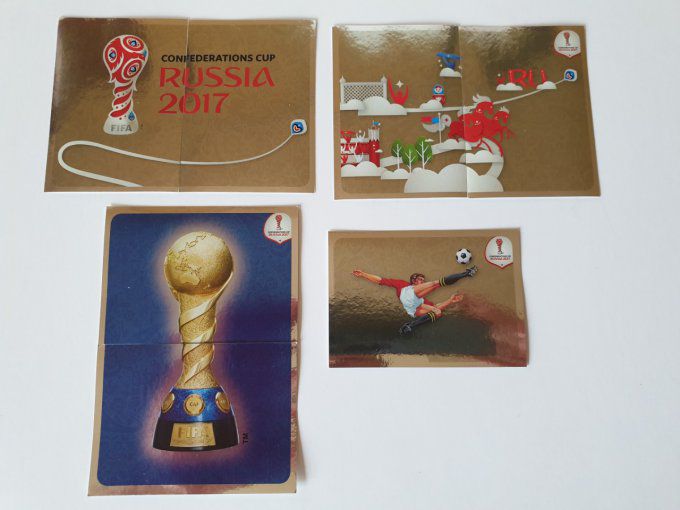 Panini 24 brillantes Confederation Cup 2017 Ronaldo