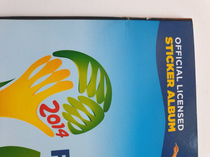 Panini Album vide Brazil 2014 Belgique