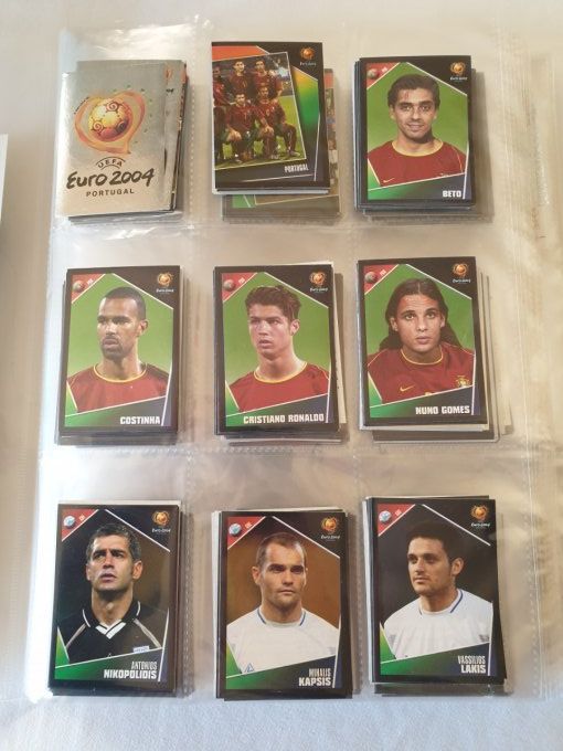 Panini Euro 2004 Set complet 334 images