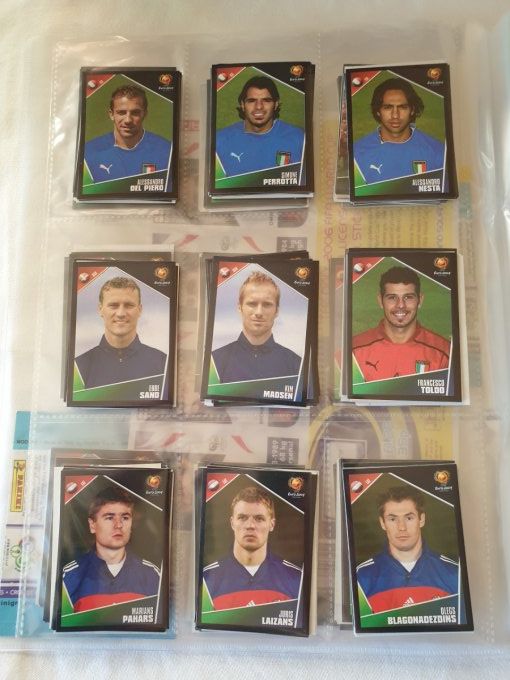 Panini Euro 2004 Set complet 334 images