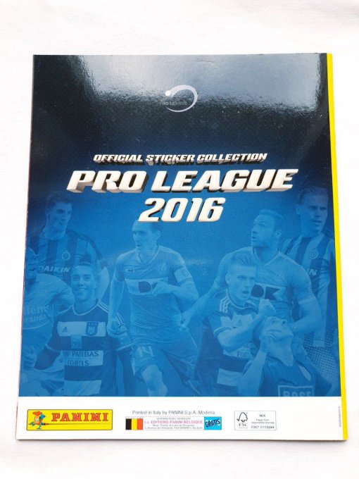 Panini Pro League 2016 Album vide avec sticker