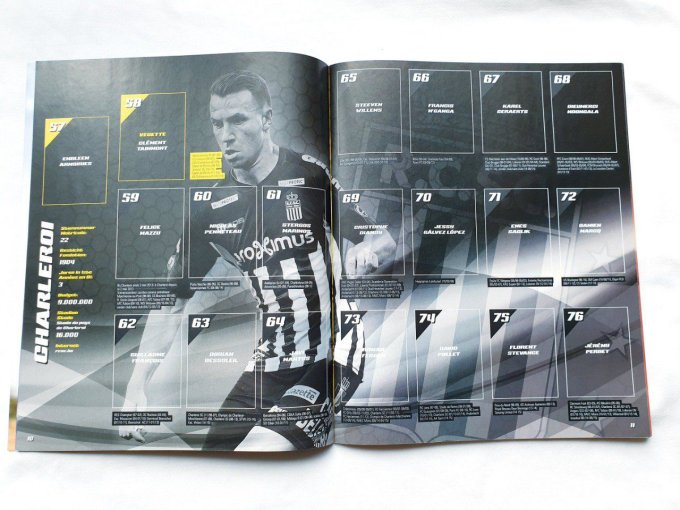 Panini Pro League 2016 Album vide avec sticker