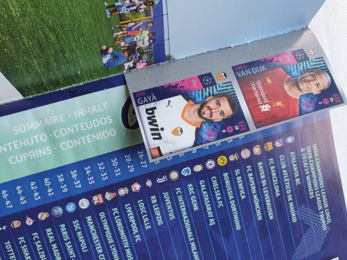 Topps Champions League 2019/2020 Album vide