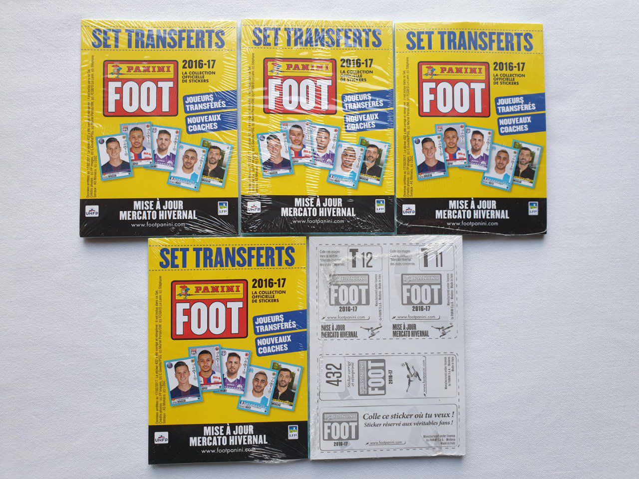 Panini Foot 2016-2017 Set de transferts