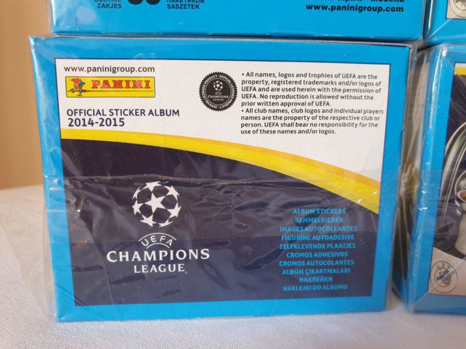 Panini Champions League 2014-2015 box 50 pochettes