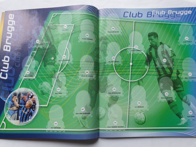 Panini album vide championnat Belge Football 2012 