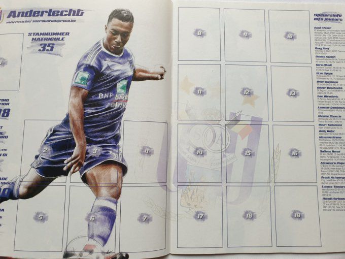 Panini Pro League 2017 Album vide