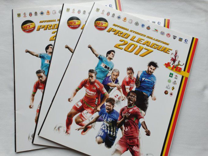 Panini Pro League 2017 Album vide