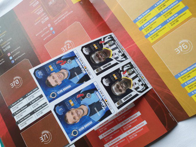 Panini Pro League 2018 Album vide