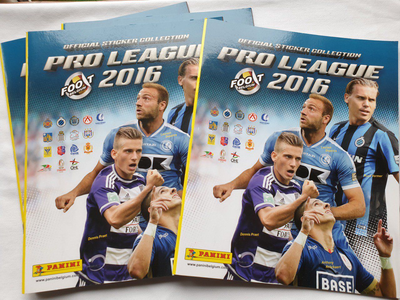 Panini Pro League 2016 Album vide avec sticker