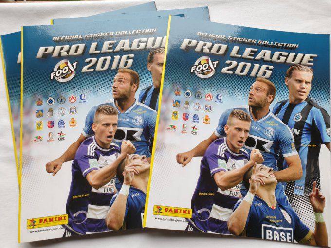 Panini Pro League 2016 Album vide