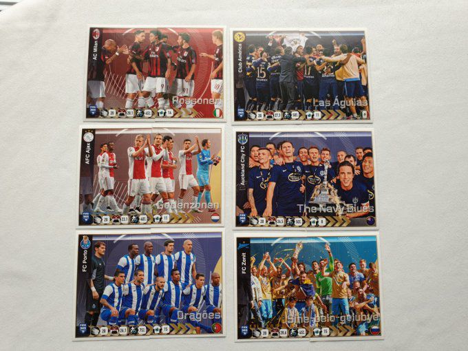 Panini Fifa 365 2016 Lot de 62 sticker photo équipe