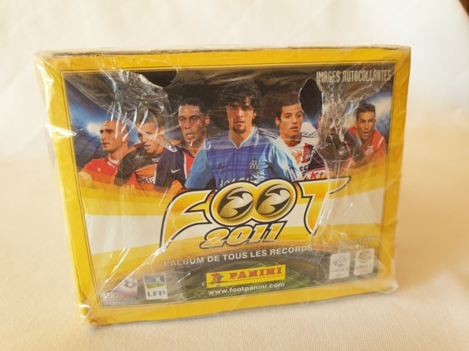 Panini Foot 2011 championnat de France Box 100 pochettes