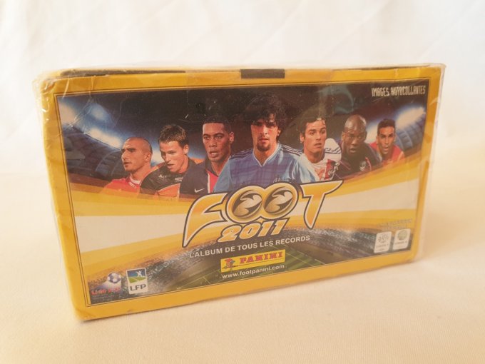 Panini Foot 2011 championnat de France Box 100 pochettes