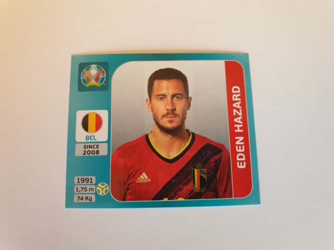 Panini UEFA EURO 2020 Tournament image manquante version Belge