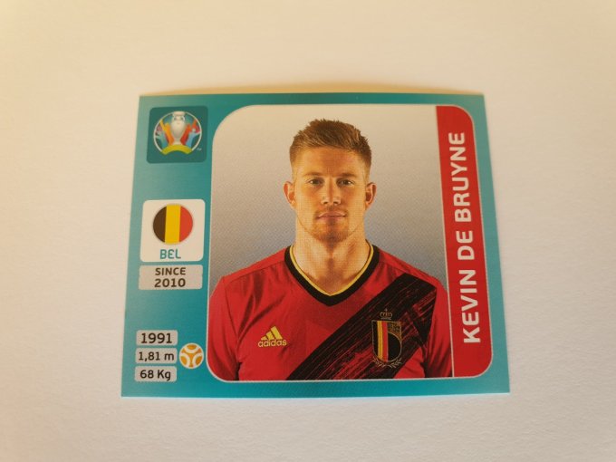 Panini UEFA EURO 2020 Tournament image manquante version Belge