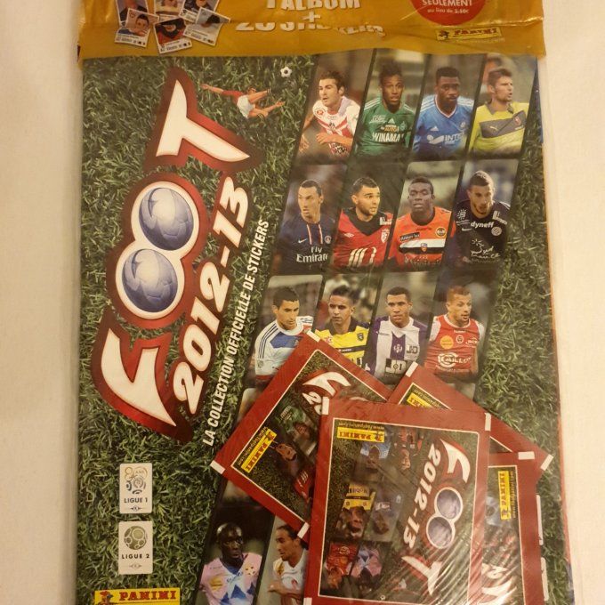 Panini Foot 2012-2013 championnat de France Starter Pack