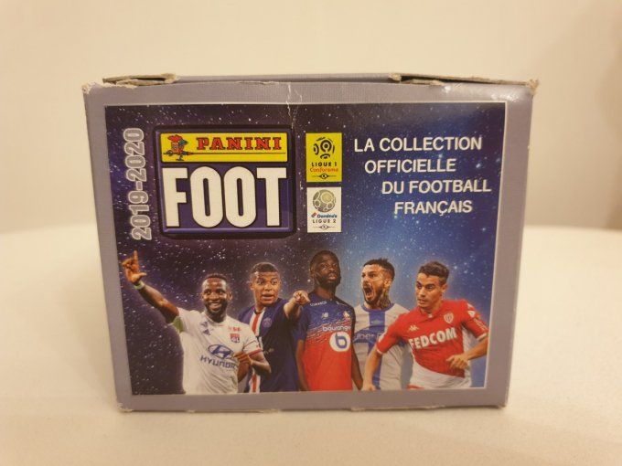 Panini Foot 2019-2020 championnat de France Box 100 pochettes