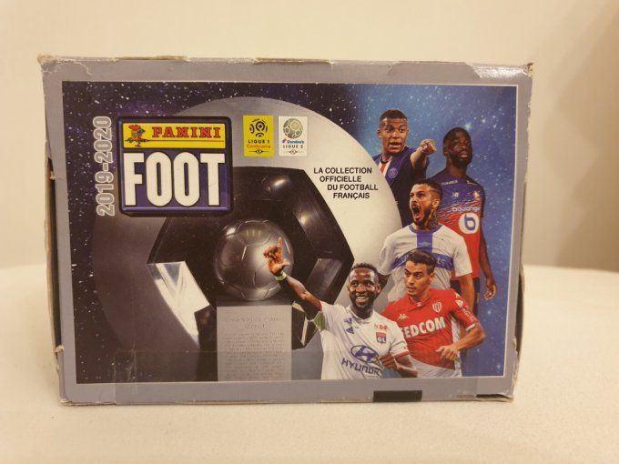 Panini Foot 2019-2020 championnat de France Box 100 pochettes