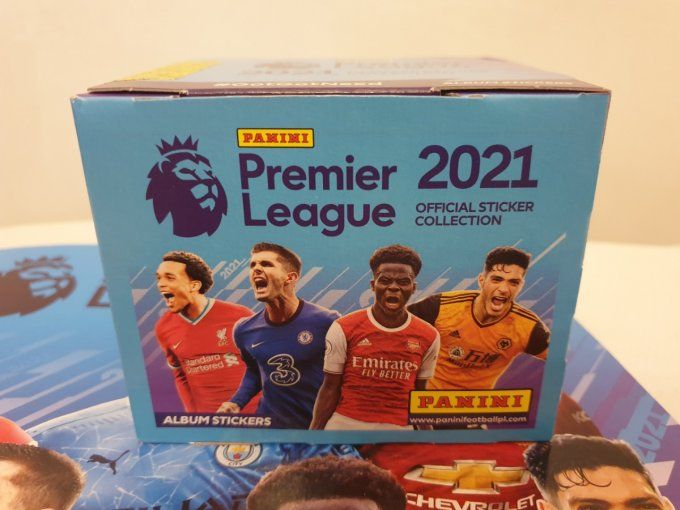 PANINI PREMIER LEAGUE 2021 Box 50 pochettes