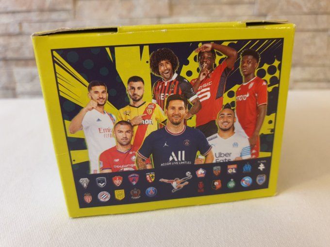 Panini Foot 2022 championnat de France box display 100 pochettes 