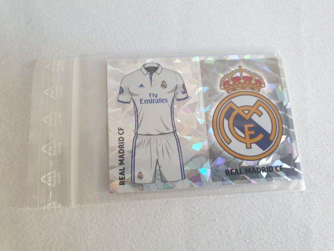 Topps champions league 2016-2017 Madrid team