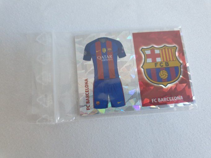 Topps champions League 2016-2017 Barcelone team 