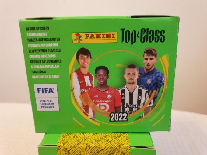 Panini top class 2022 box 36 pochettes