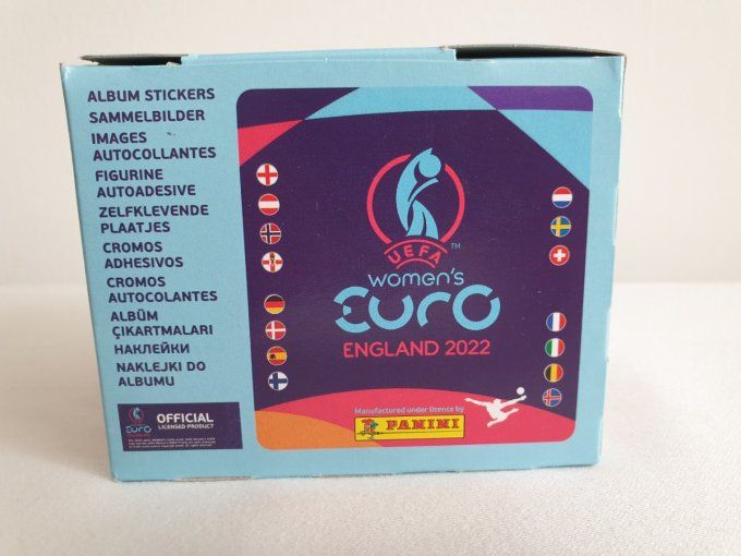 Panini Women England 2022 box 50 paquets