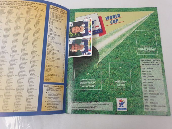 Panini France 1998 Set Complet 561 images +album version belge