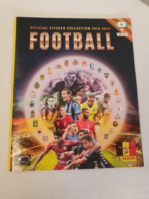 Panini Football Pro League 2018-2019 album complet coller