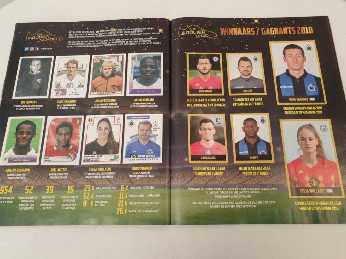 Panini Football Pro League 2018-2019 album complet coller